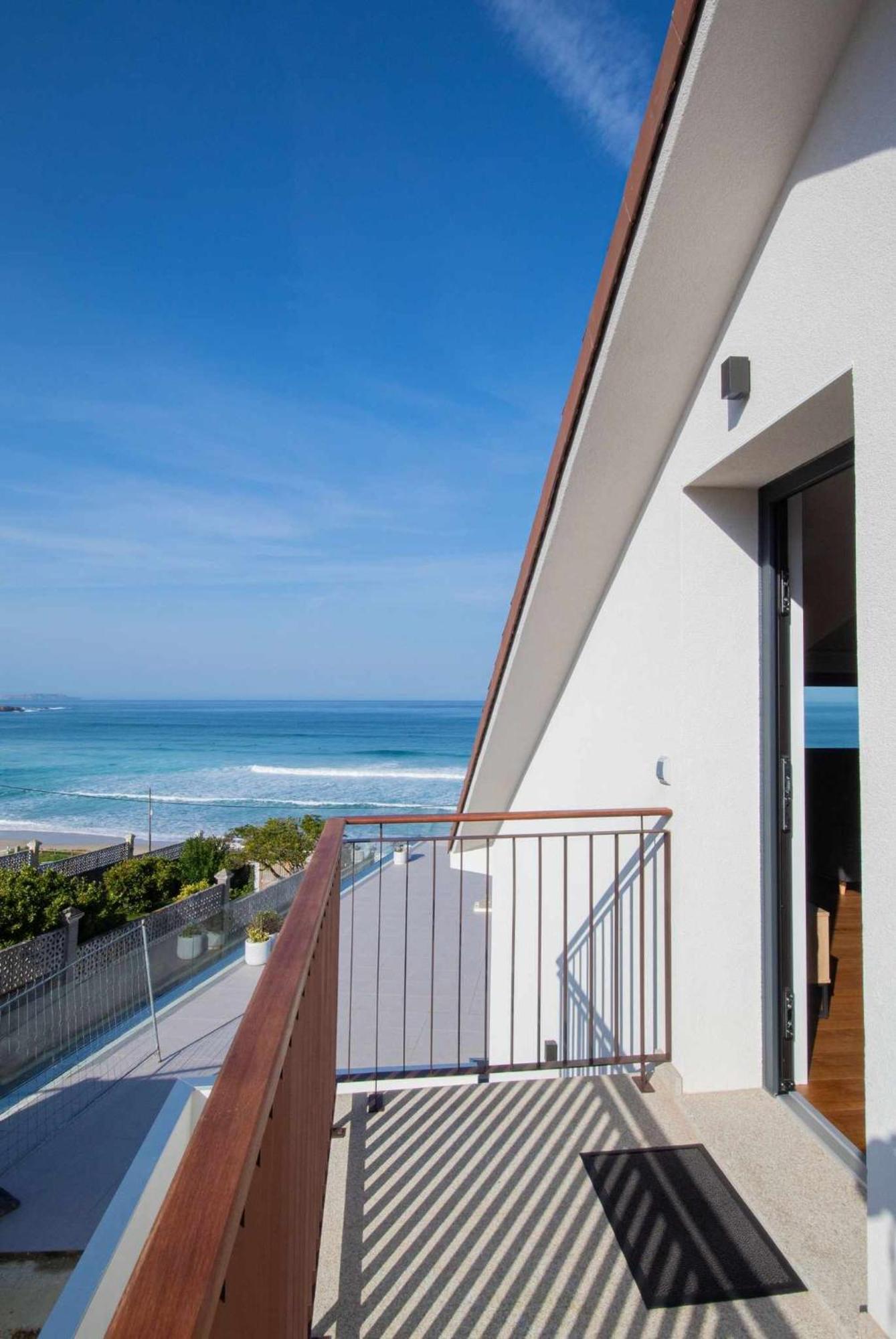 Ferienwohnung Ag Casa Arnados 1ª Linea De Playa Razo Con Jardi Exterior foto