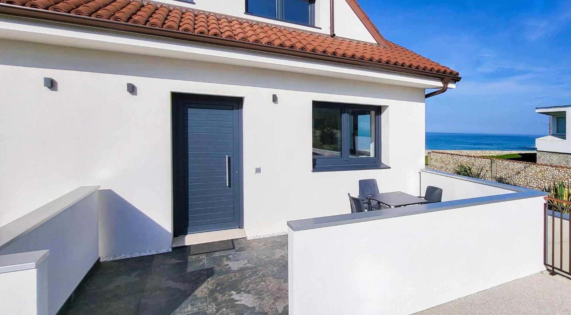 Ferienwohnung Ag Casa Arnados 1ª Linea De Playa Razo Con Jardi Exterior foto
