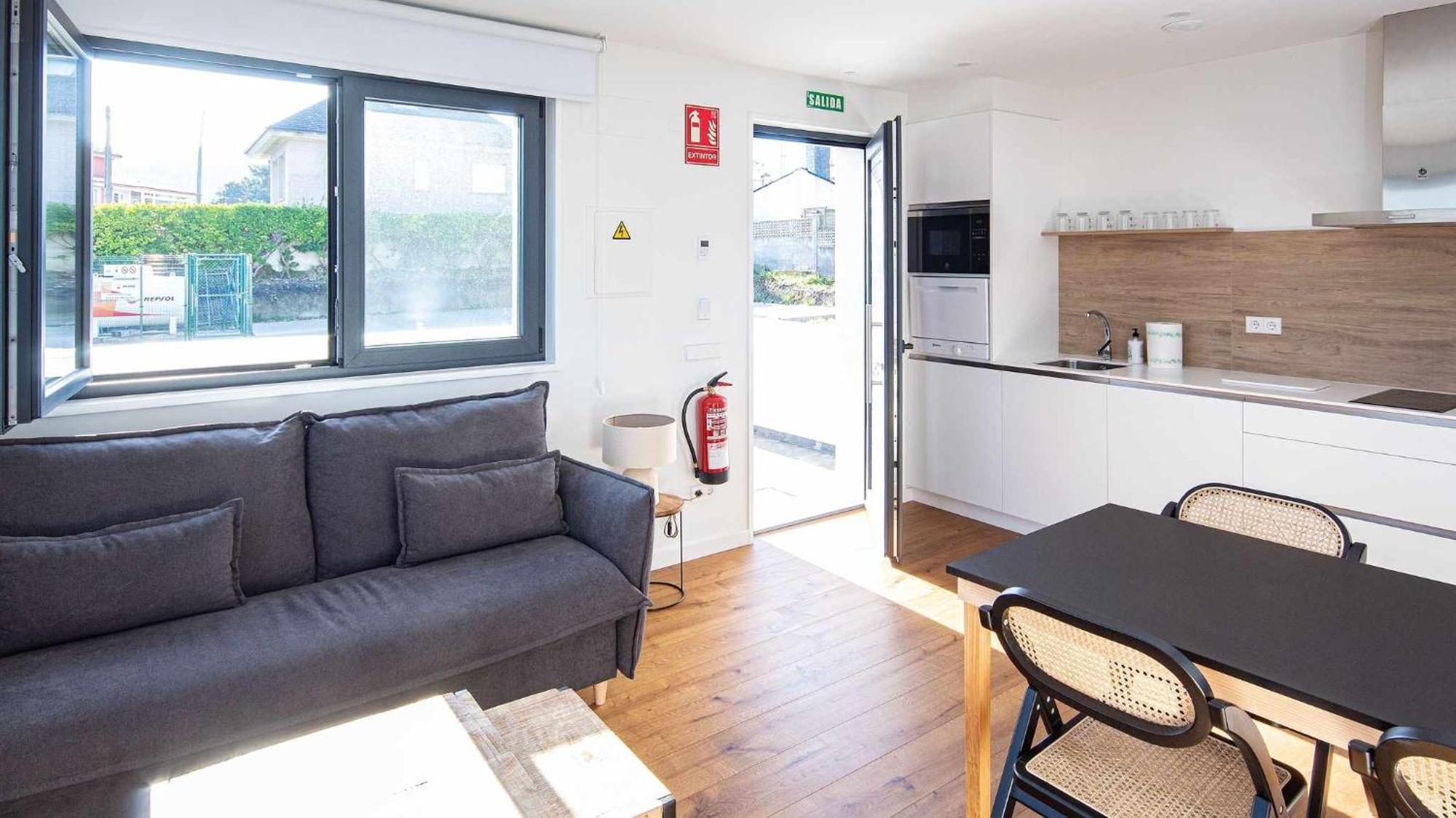Ferienwohnung Ag Casa Arnados 1ª Linea De Playa Razo Con Jardi Zimmer foto