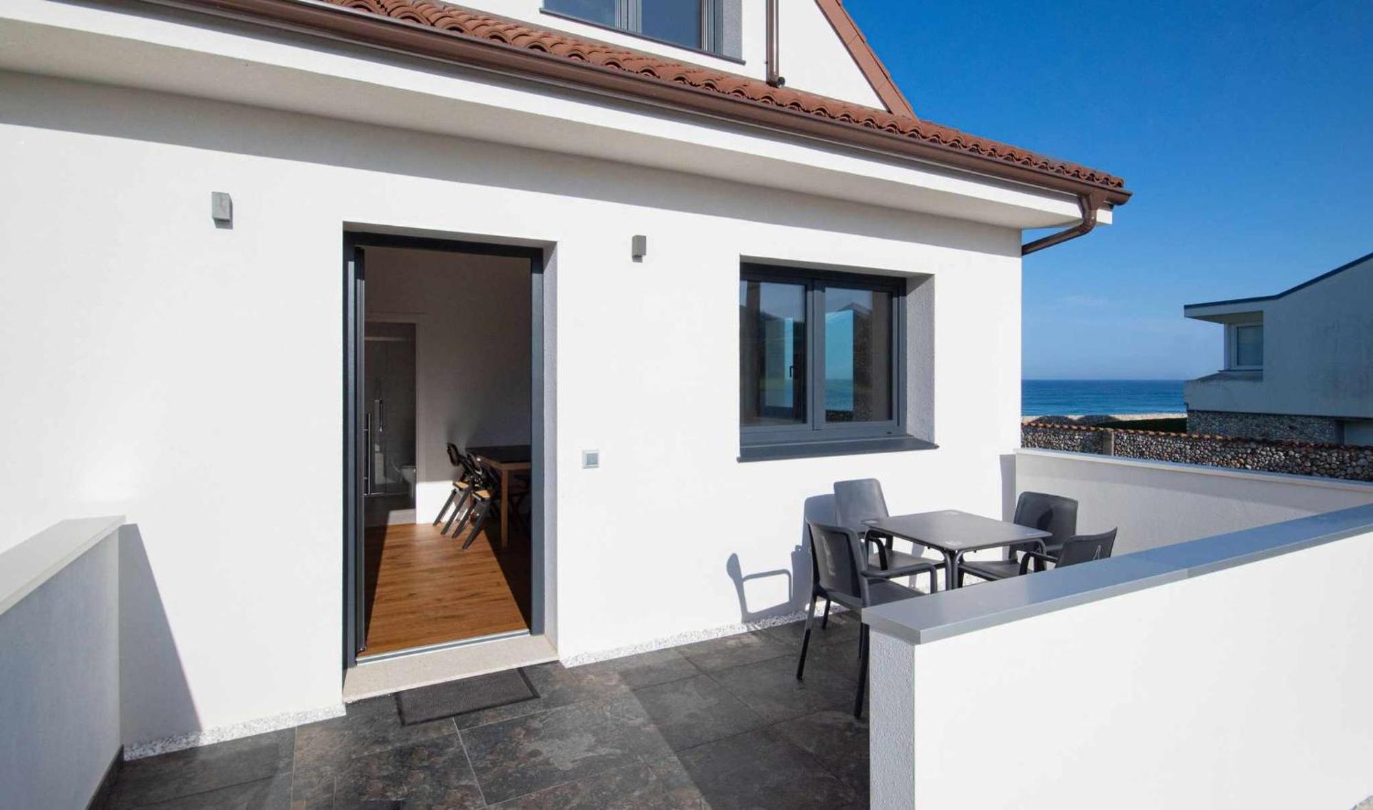 Ferienwohnung Ag Casa Arnados 1ª Linea De Playa Razo Con Jardi Zimmer foto